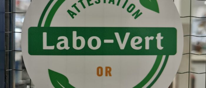 Attestation Labo-Vert OR
